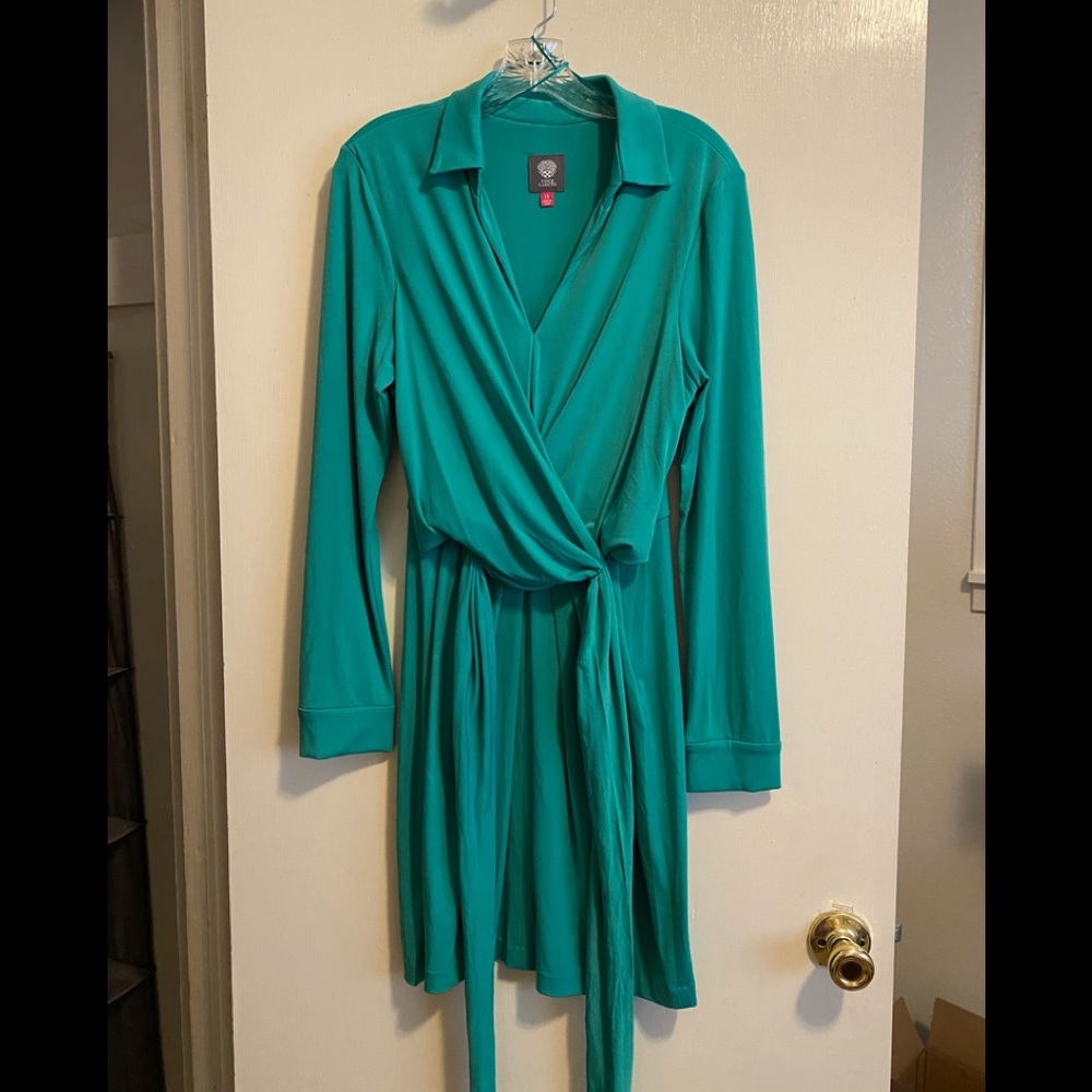 Vince Camuto Faux Wrap Dress